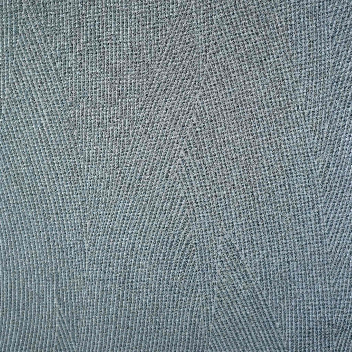 Luxurious blue grey cushion cover with chic striped design.