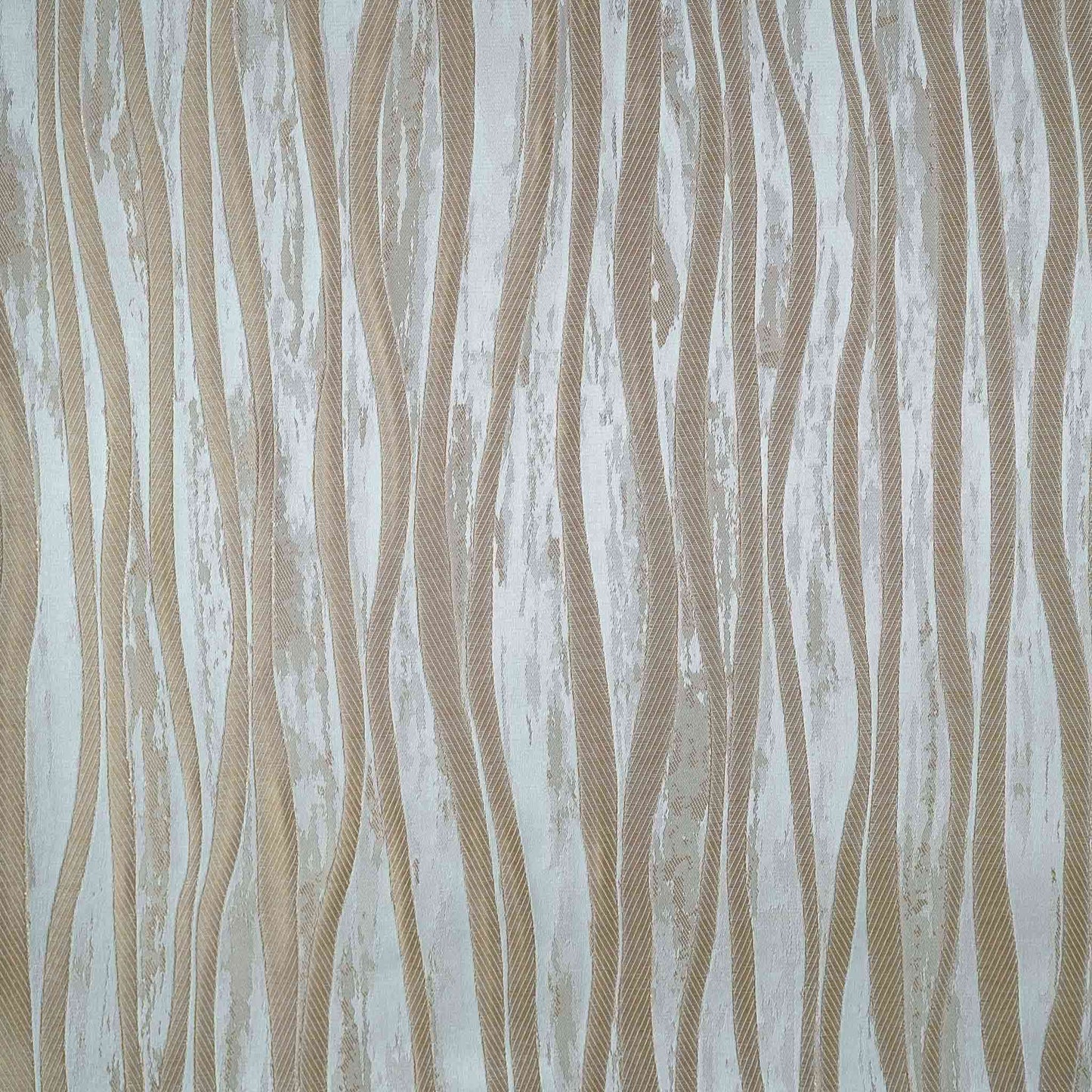 Elegant light blue background cushion cover with luxury gold rope jacquard design.