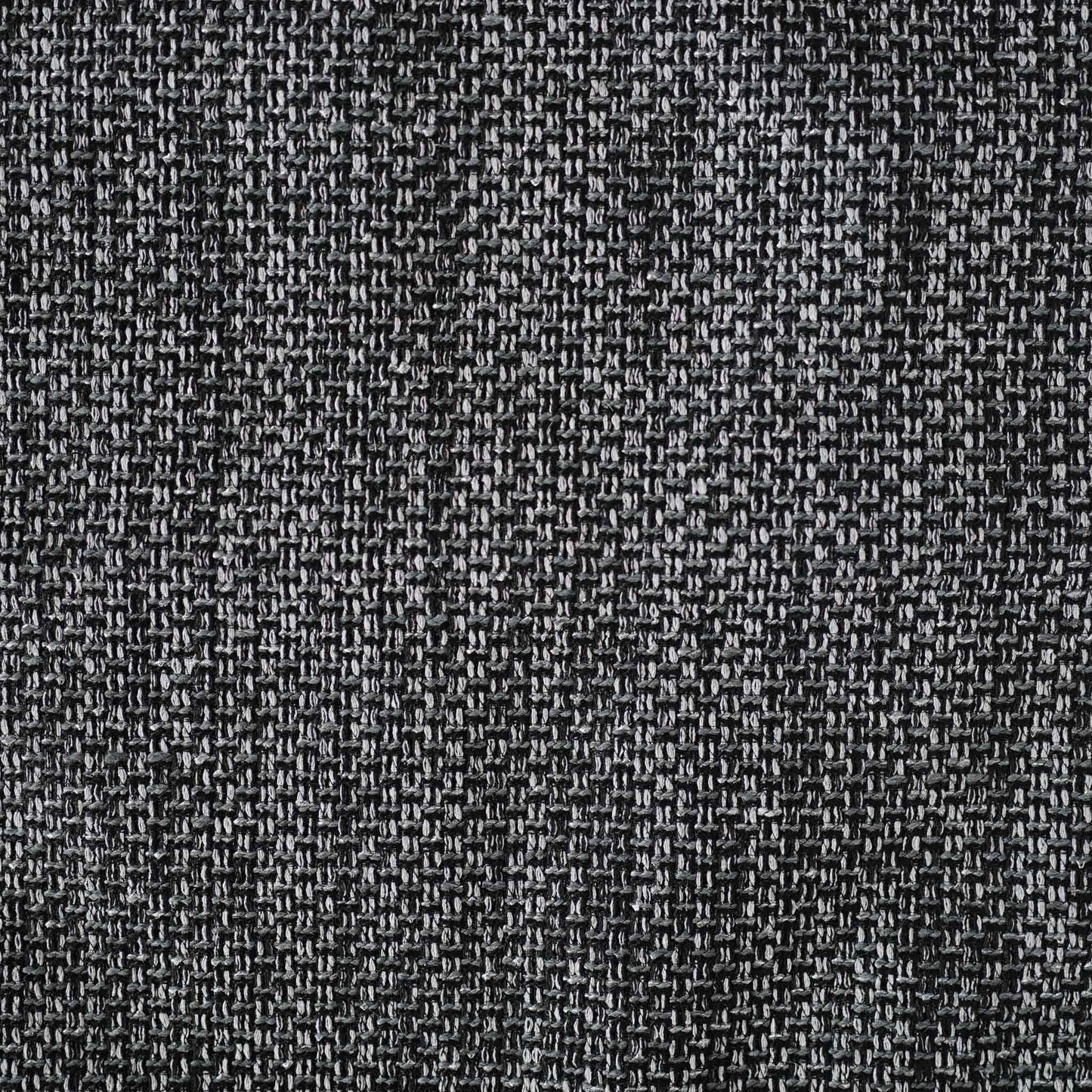 Modern gray and black woven cotton linen wide edge decorative cushion cover.