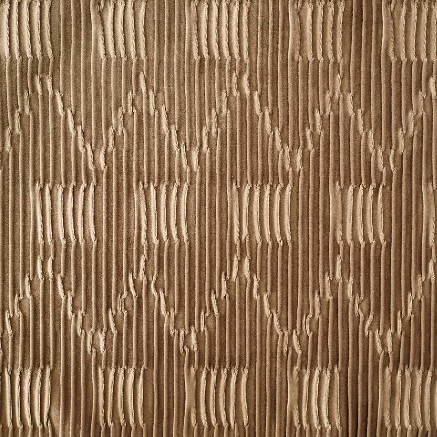Brown pleated embossed velvet cushion covers.