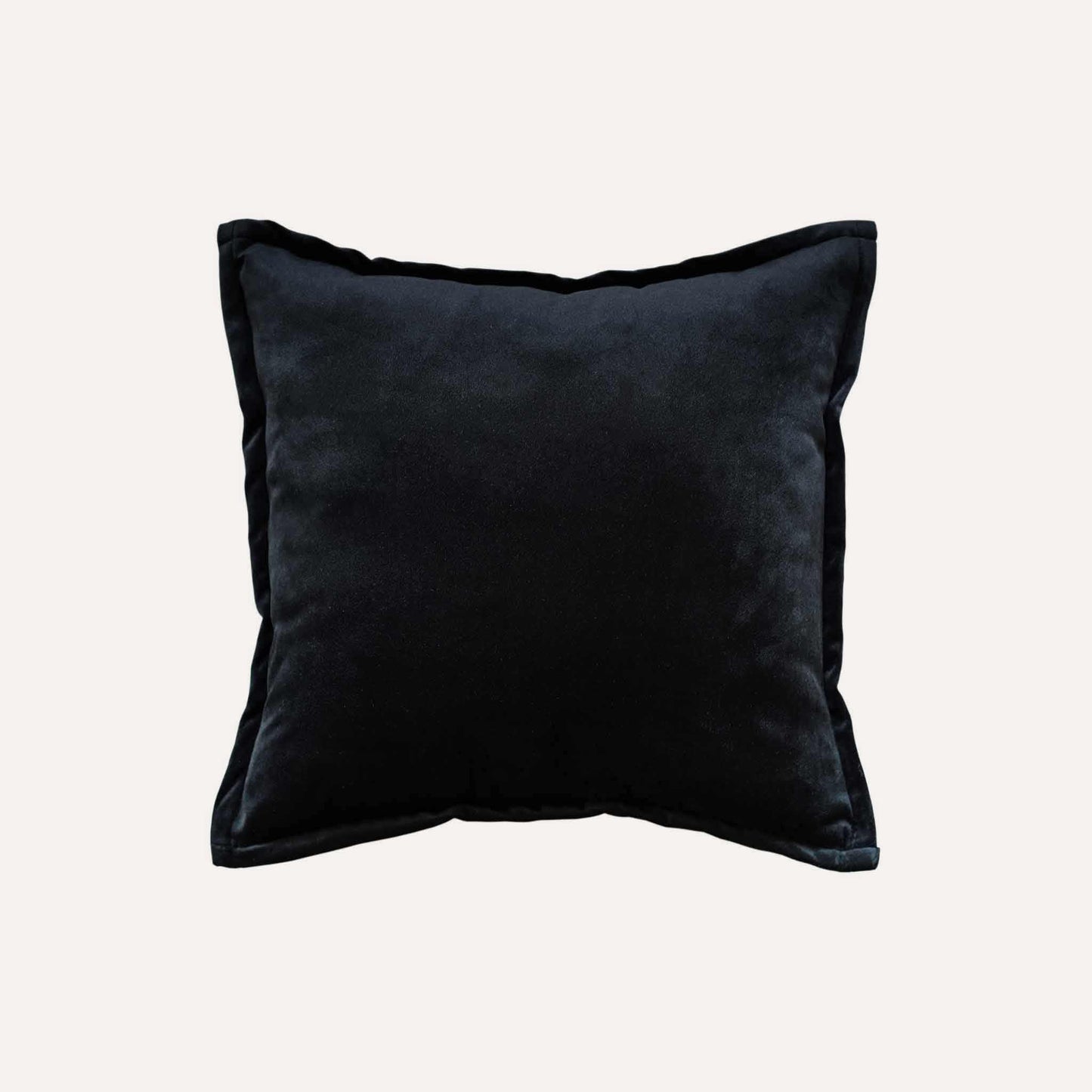 Delicate black and white vine jacquard cushion cover with black back.