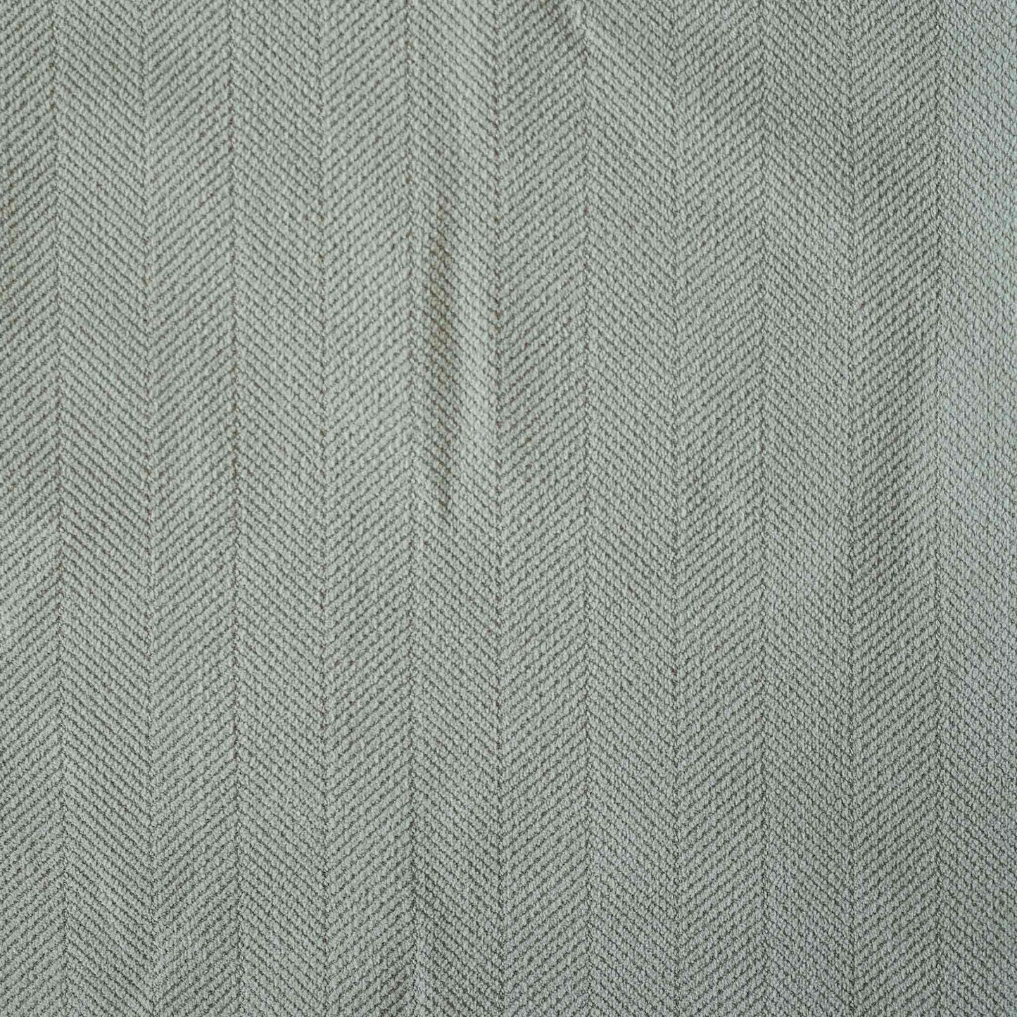 Mint green herringbone, white wrapped chenille cushion cover.