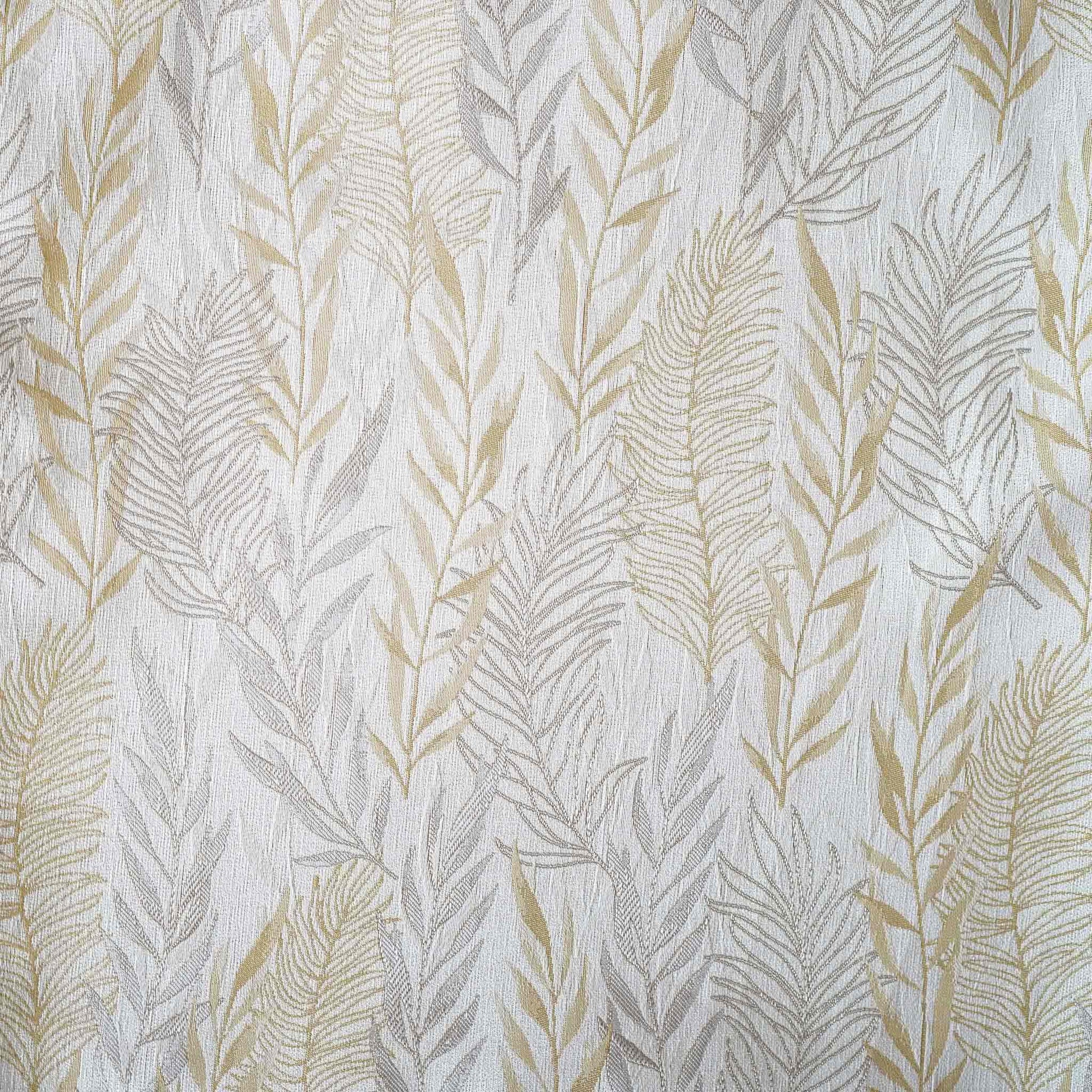 Charming yellow and beige botanical cushion covers.