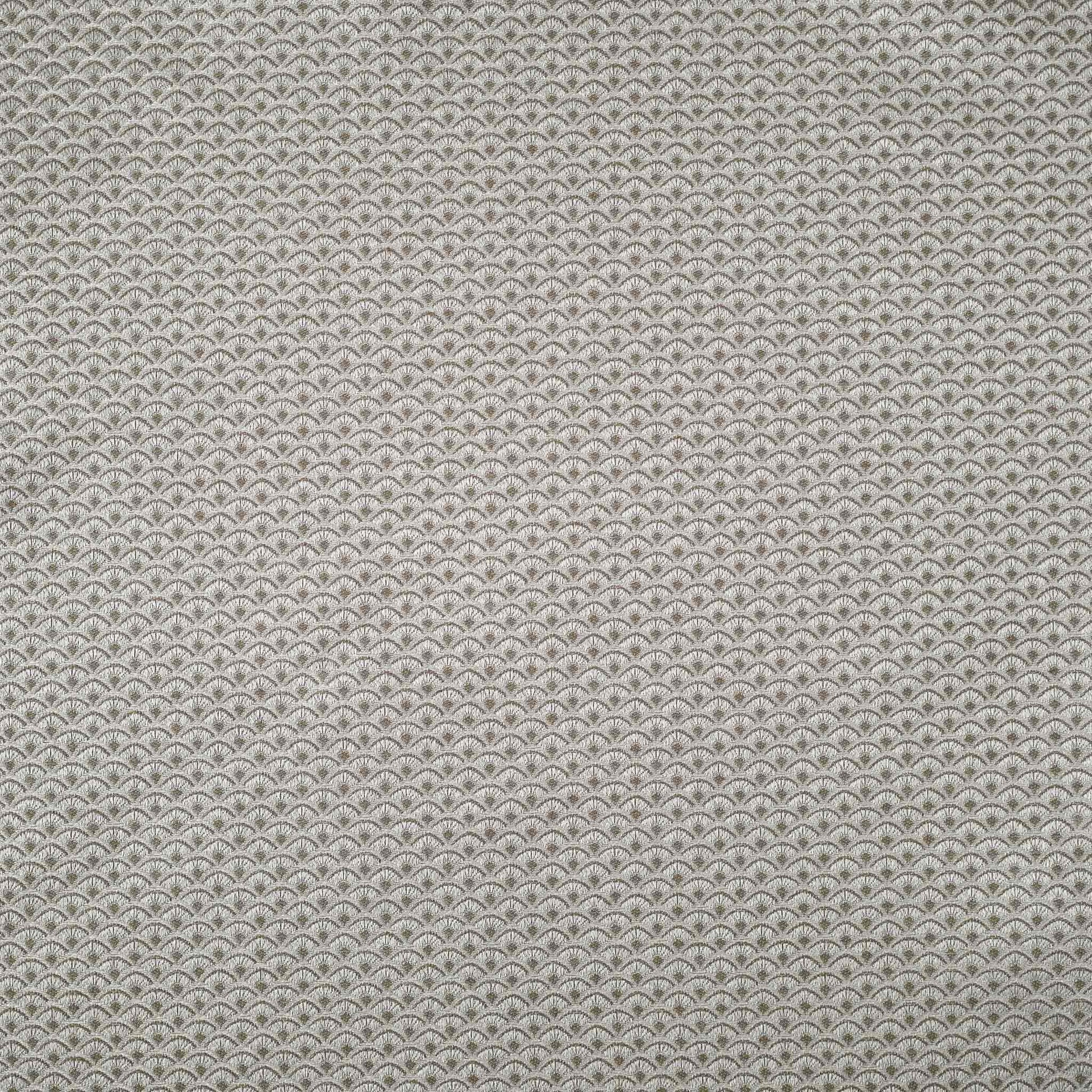 Silver gray fish scale with gold wrap cushion cover.