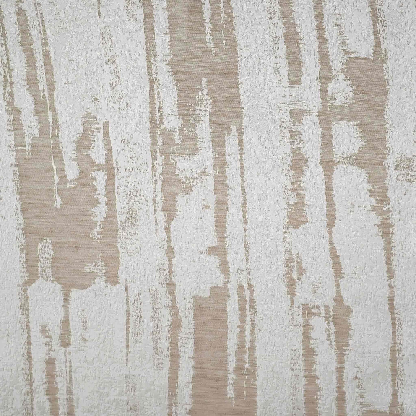 Modern silver and beige abstract pattern cushion cover.