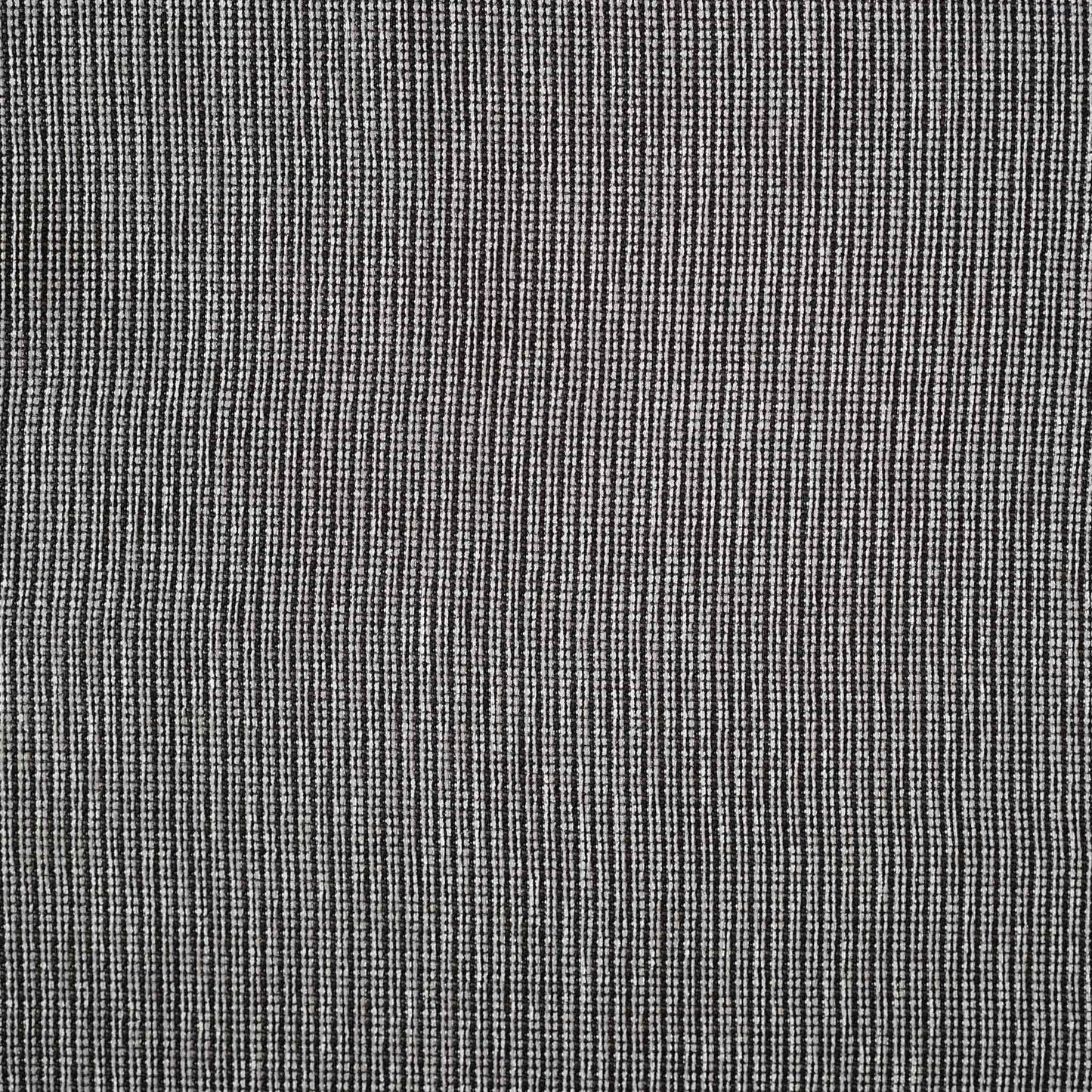 Contemporary grey and black woven cotton linen decorative cushion cover.