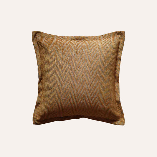 Luxurious royal hue, richly textured, cushion covers made of durable polyester.
