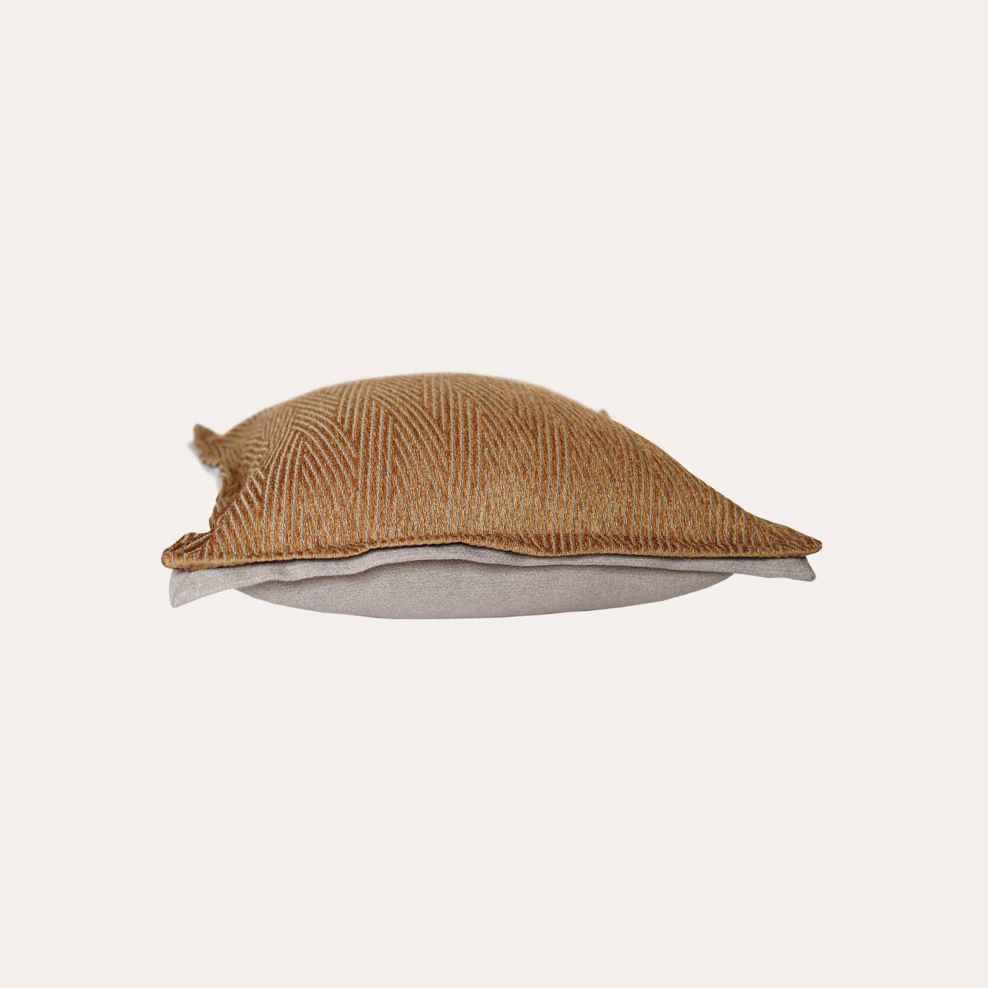 Luxurious royal hue, richly textured, cushion covers made of durable polyester.