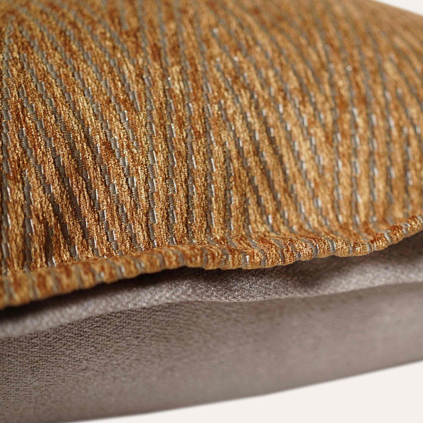 Luxurious royal hue, richly textured, cushion covers made of durable polyester.