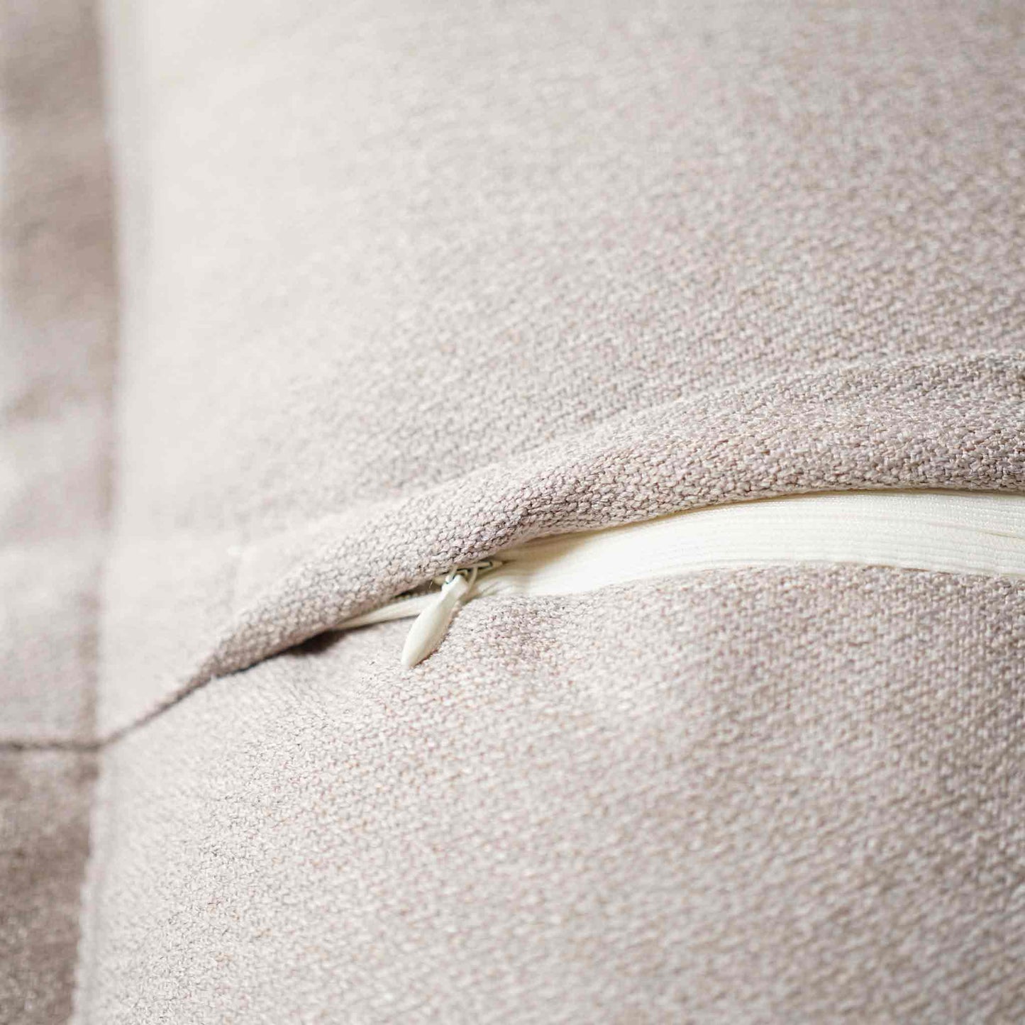 Luxurious royal hue, richly textured, cushion covers made of durable polyester with invisible zipper.