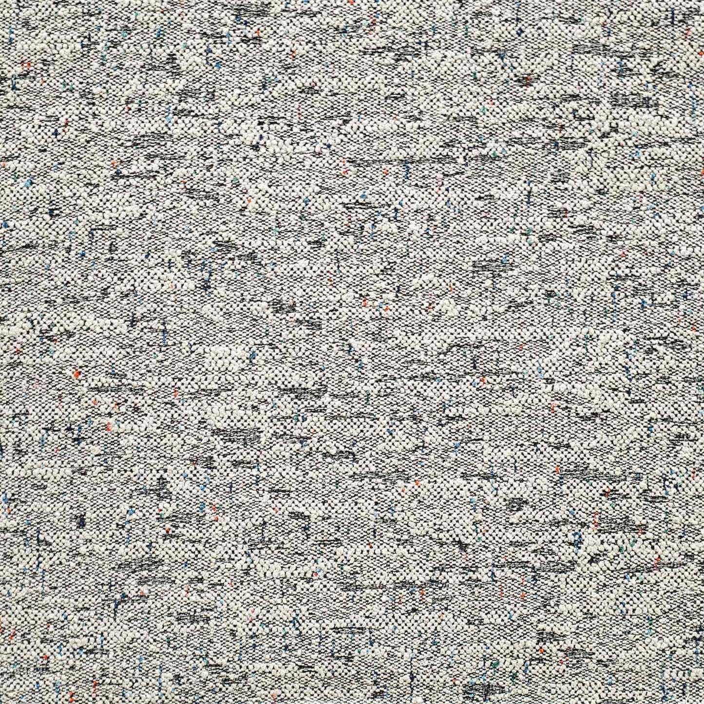 Gray and white mixed color woven texture cushion cover.