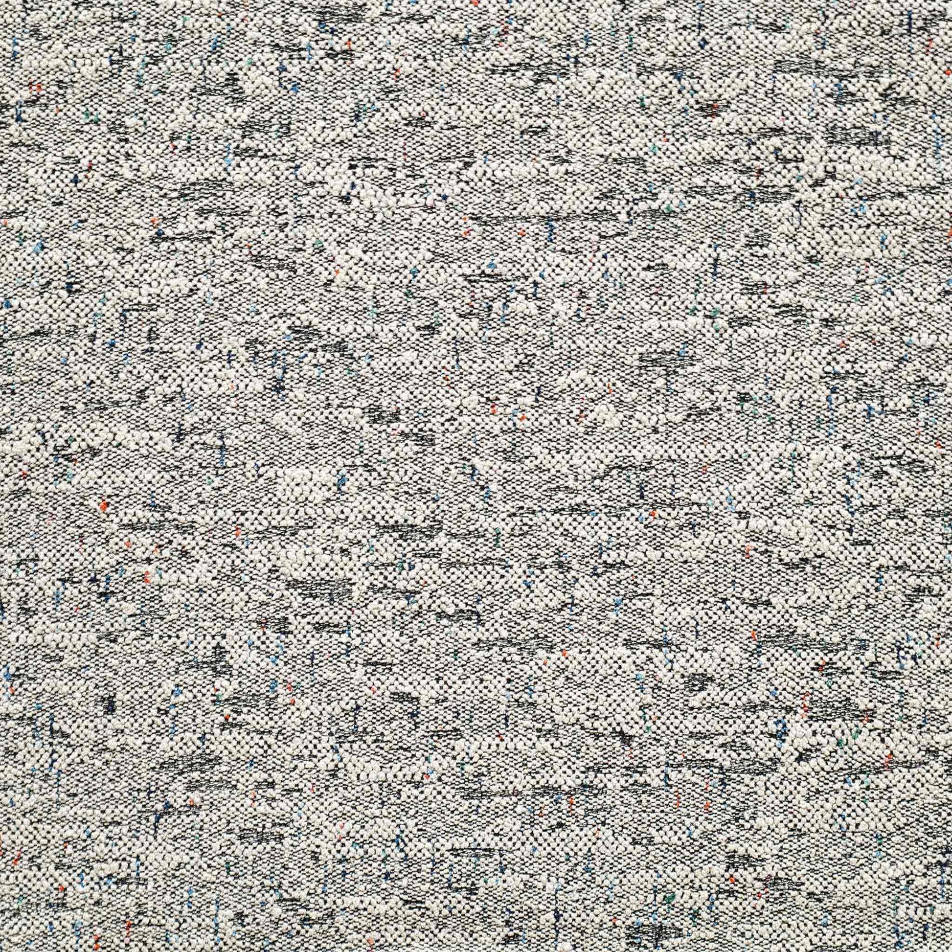 Gray and white mixed color woven texture cushion cover.